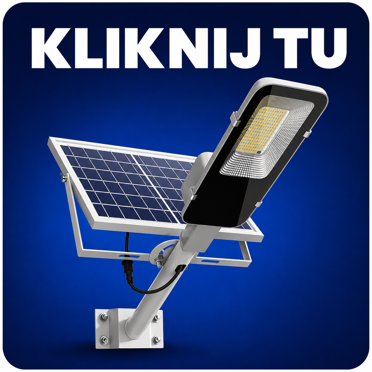 Mobilna lampa solarna LED